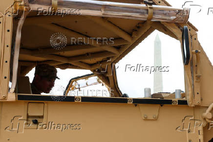 Military parade to commemorate the U.S. Army's 250th Birthday in Washington