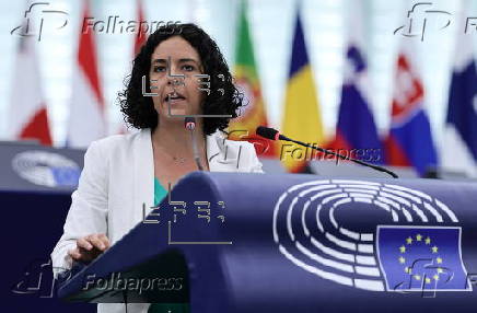 European Parliament session in Strasbourg