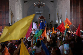 People celebrate Saint John the Baptist, in Ocumare de la costa