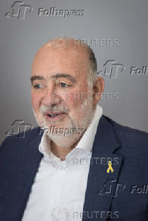 Ron Prosor, Israel's ambassador to Germany, attends an interview with Reuters, in Berlin