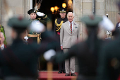 Britain's King visits Scotland for Holyrood Week