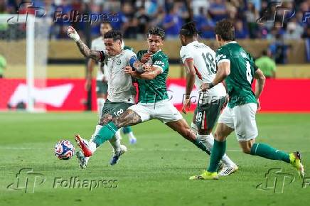 Partida entre Palmeiras e Chelsea pelo Mundial de Clubes da FIFA
