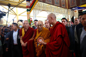 Dalai Lama celebrates 90th birthday, in Dharamshala