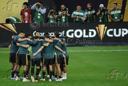 Soccer: Concacaf Gold Cup-Final-Mexico at USA