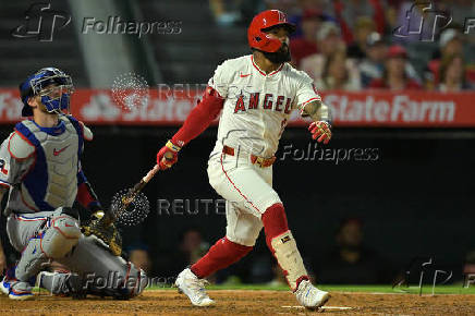 MLB: Texas Rangers at Los Angeles Angels