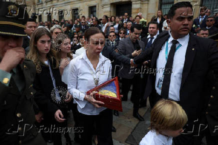 Funeral of Colombian Senator Miguel Uribe Turbay, in Bogota