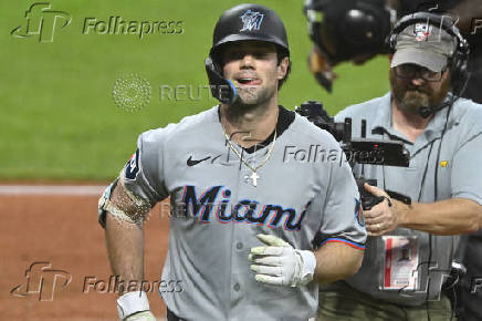 MLB: Miami Marlins at Cleveland Guardians