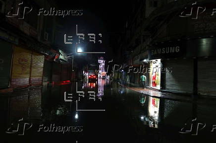 Rain in Srinagar