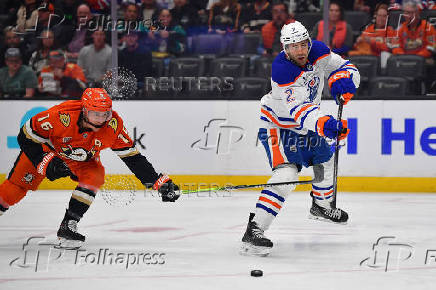 NHL: Edmonton Oilers at Anaheim Ducks