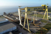 Work on Brazil's first dismantling of a Petrobras platform starts a year late