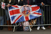 Britain's King Charles distributes Maundy money in Durham
