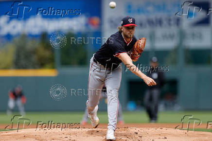 MLB: Game One-Washington Nationals at Colorado Rockies