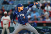 MLB: Toronto Blue Jays at Los Angeles Angels