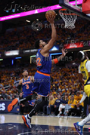 NBA: Playoffs-New York Knicks at Indiana Pacers