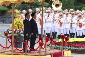 French President Emmanuel Macron visits Vietnam