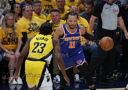 NBA: Playoffs-New York Knicks at Indiana Pacers