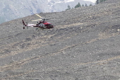 Aftermath of Birch Glacier collapse in Switzerland