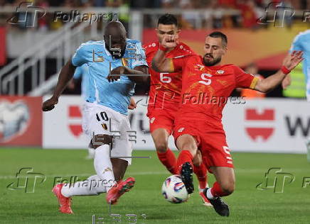 FIFA World Cup 2026 qualifier - North Macedonia vs Belgium