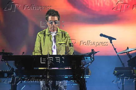 Jean-Michel Jarre in concert in Budapest
