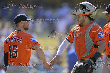 MLB: Houston Astros at Los Angeles Dodgers