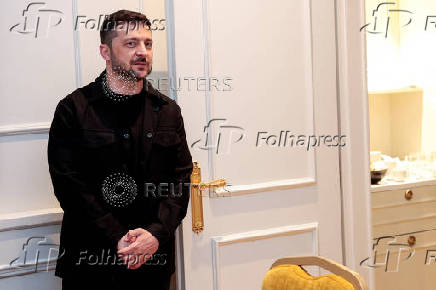 Ukrainian President Zelenskiy and U.S. Special Envoy for Ukraine Kellogg meet in Rome
