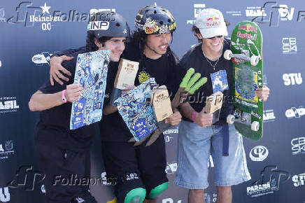 Circuito nacional de skate, o STU National, no Complexo do Tarumã, em Curitiba