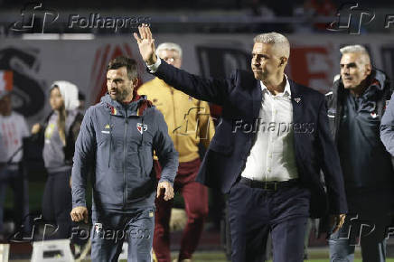 Match between São Paulo and Athletico Paranaense for the Brazilian Cup