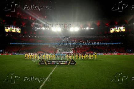 Copa Libertadores - Round of 16 - First Leg - Flamengo v Internacional