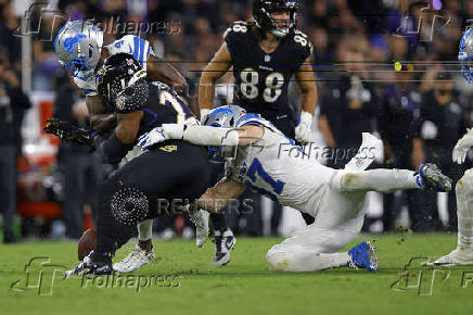 NFL: Detroit Lions at Baltimore Ravens