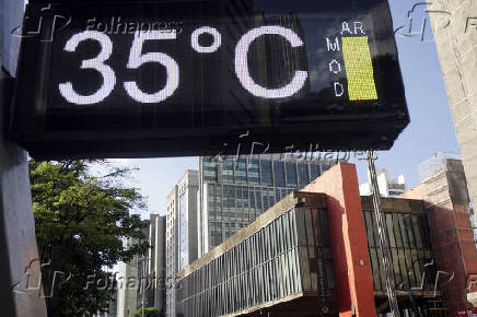 Onda de calor no Brasil