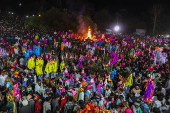 Tribal Holi celebrations in Nandurbar, Maharashtra