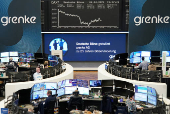 German share price index DAX graph is pictured at the stock exchange in Frankfurt