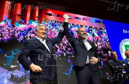 Forza Italia national council held in Rome