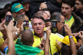 Manifestación pro-Bolsonaro en Sao Paulo pide amnistía