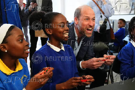 Prince of Wales visits Mentivity in London