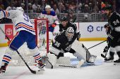 NHL: Stanley Cup Playoffs-Edmonton Oilers at Los Angeles Kings