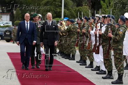Hungarian Minister of Defense Kristof Szalay-Bobrovniczky visits Greece