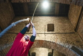 Utrechts Klokkenluiders Gilde rings historic bells in Utrecht