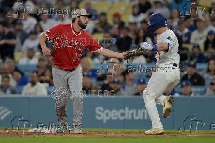 MLB: Los Angeles Angels at Los Angeles Dodgers
