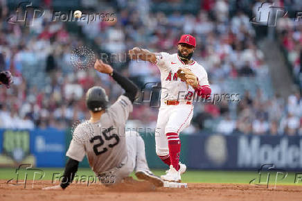 MLB: New York Yankees at Los Angeles Angels