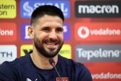 World Cup - European Qualifiers -  Serbia Press Conference