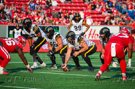 CFL: Hamilton Tiger-Cats at Calgary Stampeders