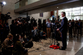 California Governor Gavin Newsom attends a hearing on the use of National Guard troops amid federal immigration sweeps, in San Francisco