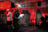 Missiles attack from Iran on Israel