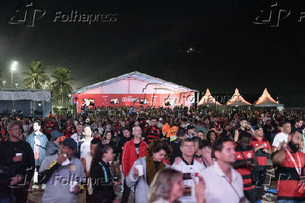 Fan Zone da Copa do Mundo de Clubes da FIFA na Praia de Copacabana.