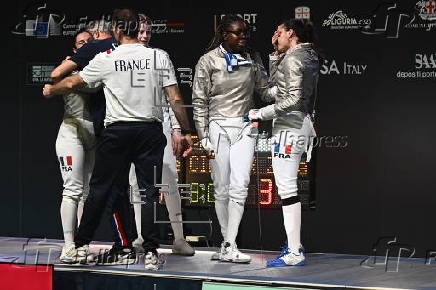 European Fencing Championships 2025 in Genoa