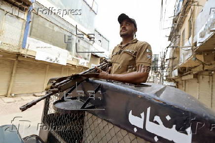 Muharram mourning procession in Pakistan