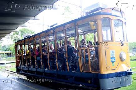 Bonde de santa teresa no rio de janeiro