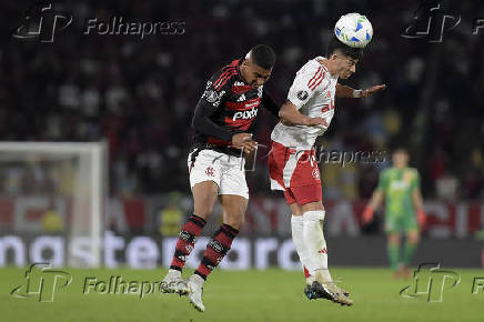 Partida entre Flamengo X Internacional válida pela Copa Libertadores  2025.