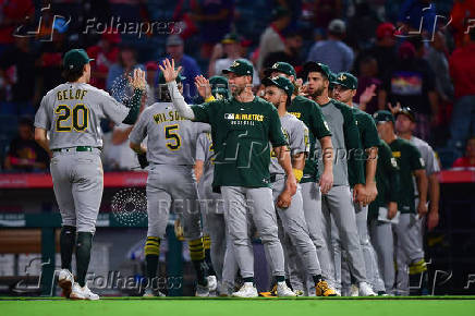 MLB: Athletics at Los Angeles Angels